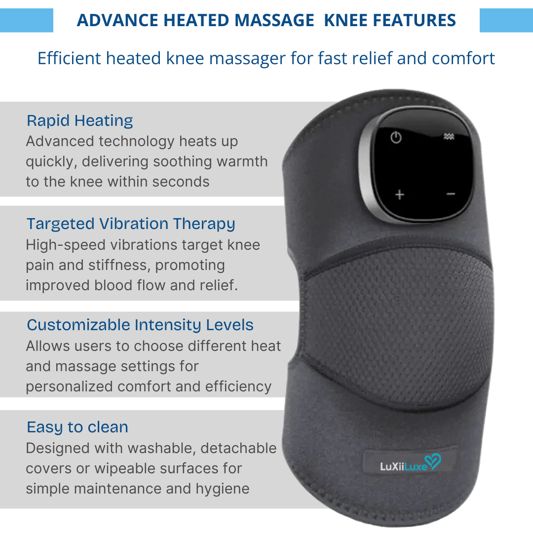 Luxiiluxe™ Advanced Heated Knee Relief