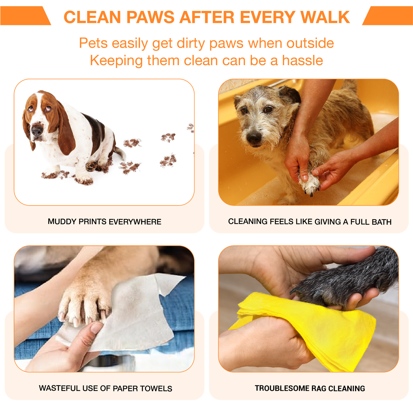 Luxiiluxe™ Automatic Dog Paw Cleaner Washer