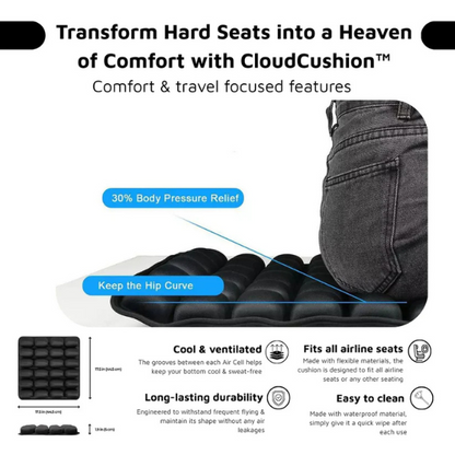 LXL™ - CloudComfort Cushion TravelEase
