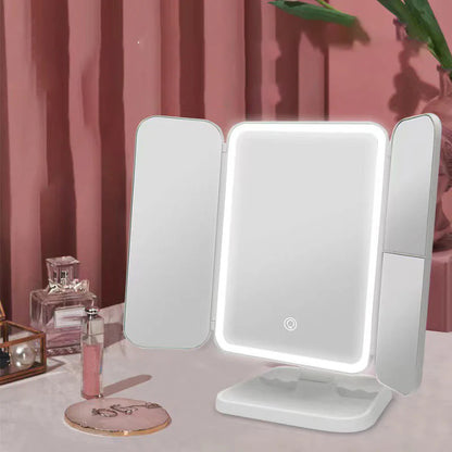 LXL™ Trifold LED Makeup Mirror